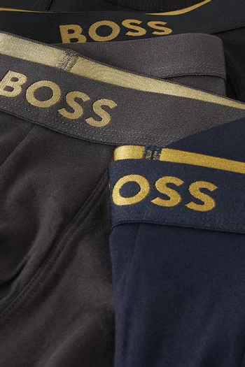 Logo Trunks in Cotton, Set of 3