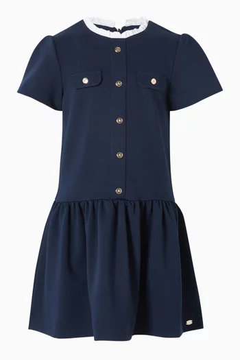 English Garden Dress in Cotton-blend