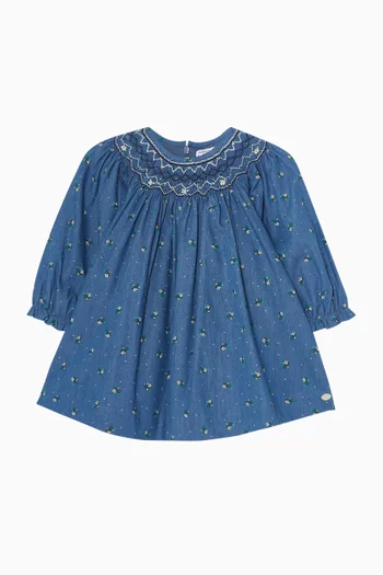 Floral Dress in Cotton