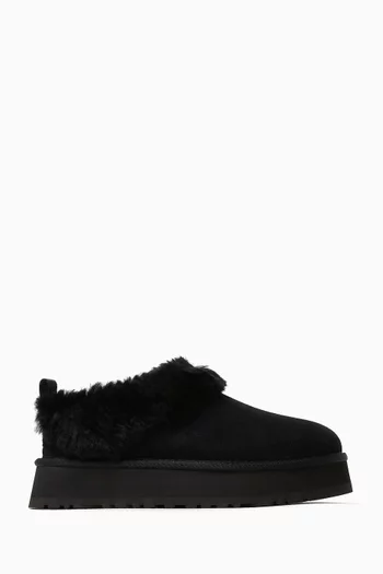 Elea Slip-on Slippers in Suede