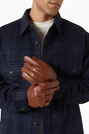 Hainz Gloves in Leather
