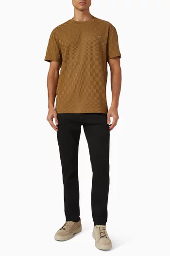 x Porsche Pasha Pattern T-shirt in Cotton