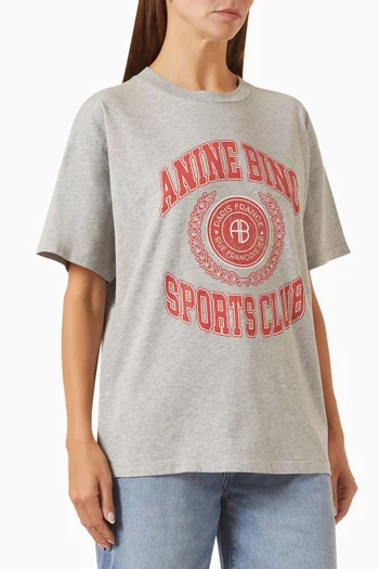 Cade Collegiate T-shirt in Cotton