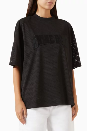Nell Logo T-shirt in Mesh