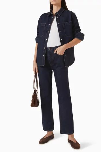 Kate Straight-leg Jeans in Denim