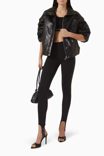 Cyrus Jacket in Recycled Leather