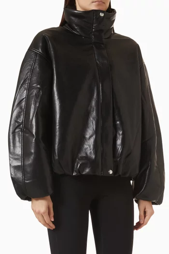 Cyrus Jacket in Recycled Leather