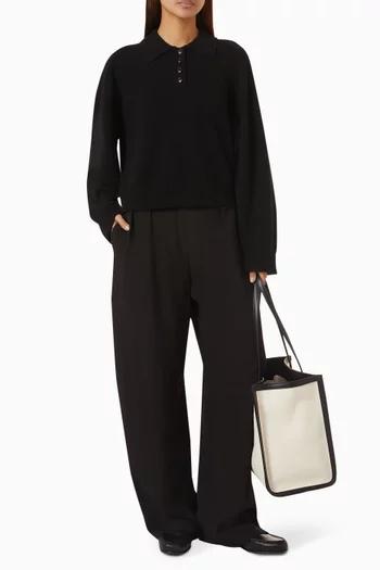 Ellon Straight-leg Pants in Viscose