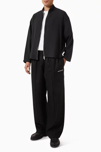 Wide-leg Pants in Linen