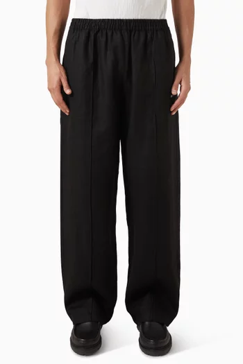 Wide-leg Pants in Linen