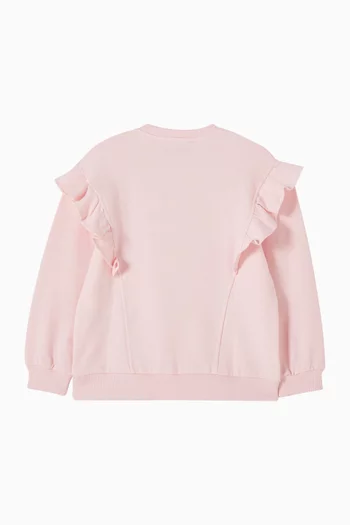 Teddy Print Sweatshirt