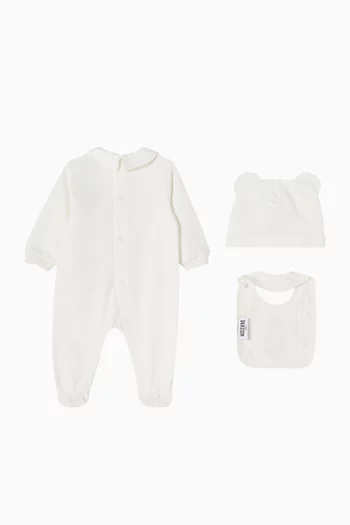 3-piece gift Set in Cotton Fleece