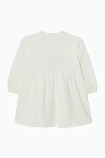 Teddy Bow Dress in Cotton