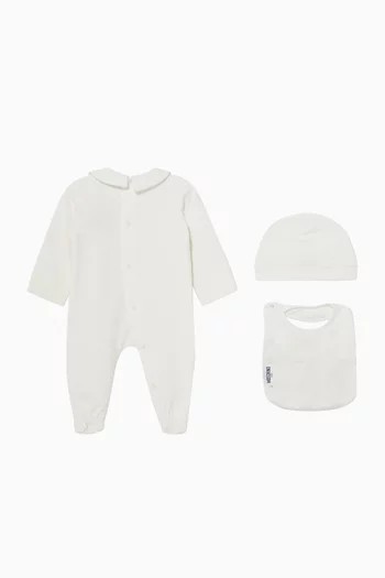 Teddy-print Pyjama Gift Set
