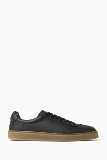 Zarek Tennis Sneakers in Leather