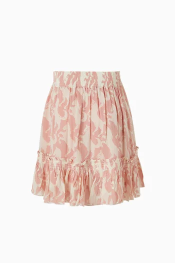 Unicorn Print Skirt