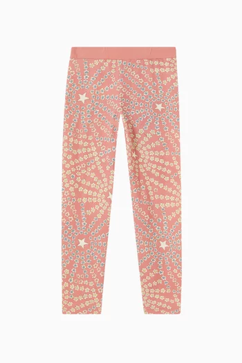 Cartwheel-print Leggings