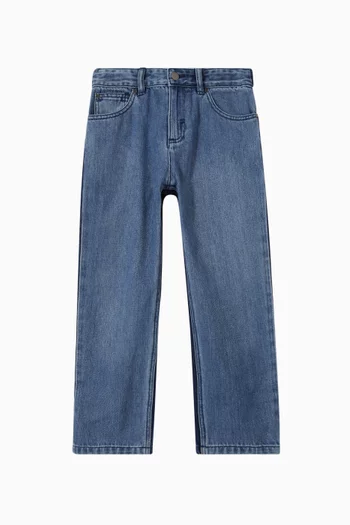 Straight-leg Jeans in Denim