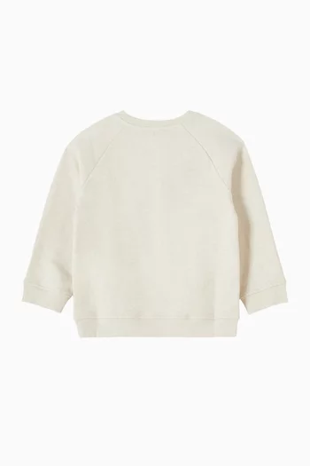 Logo-print Sweatshirt in Cotton