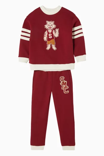 Tiger-motif Tracksuit Set