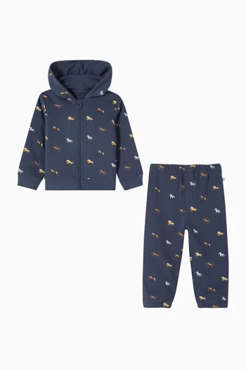 Horse-print Tracksuit