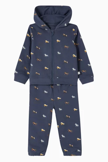 Horse-print Tracksuit