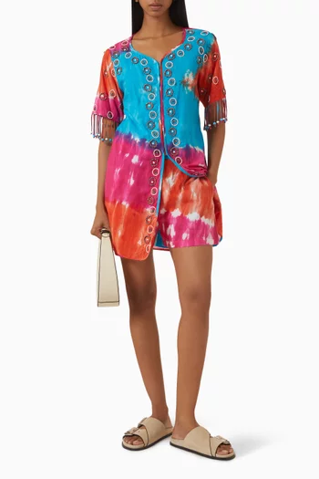 Paloma Beaded Co-ord Set in Cotton