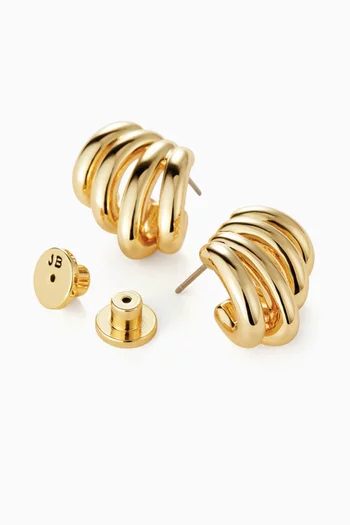 Monroe Earrings in 14kt Gold-dipped Brass