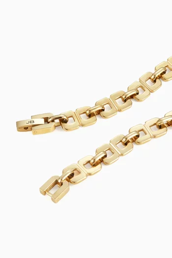 Rome Anklet in 14kt Gold-plated Steel