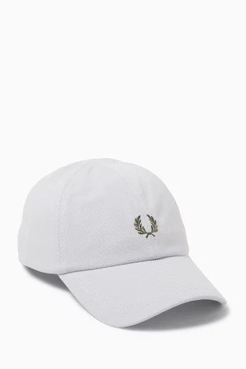 Classic Piqué Cap in Cotton