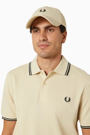 Classic Piqué Cap in Cotton