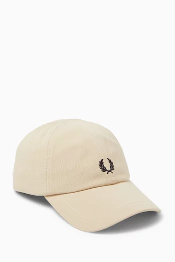Classic Piqué Cap in Cotton