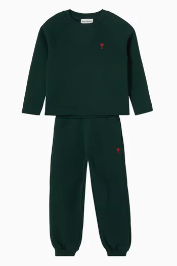 Ami de Coeur Crewneck Sweatshirt in Fleece