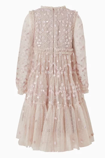 Sequin Bloom Dress