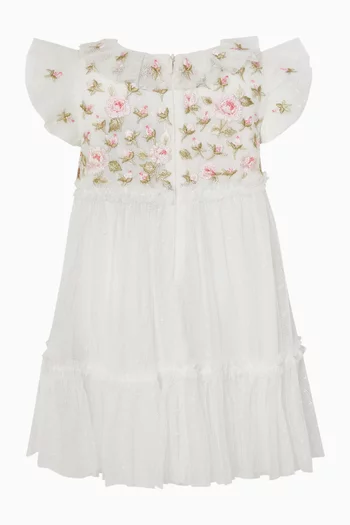Rose Bloom Bodice Dress