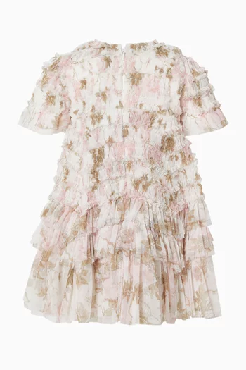 Wisteria Valentine Ruffle Baby Dress