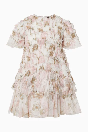 Wisteria Valentine Ruffle Baby Dress