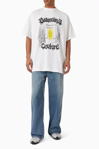 Salon de Couture Oversized T-shirt in Cotton