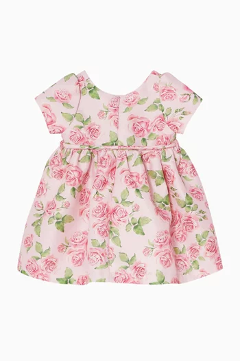 Rose Print Dress