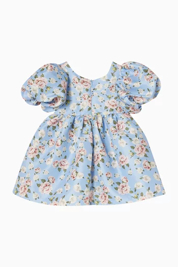 Floral Puff Sleeve Dress