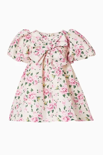 Floral Puff Sleeve Dress
