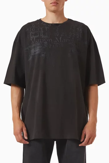 Stamp Logo T-shirt in Cotton