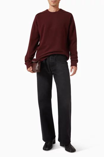 Crewneck Sweater in Virgin Wool