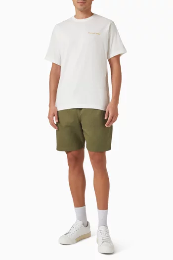 Beach Shorts in Twill