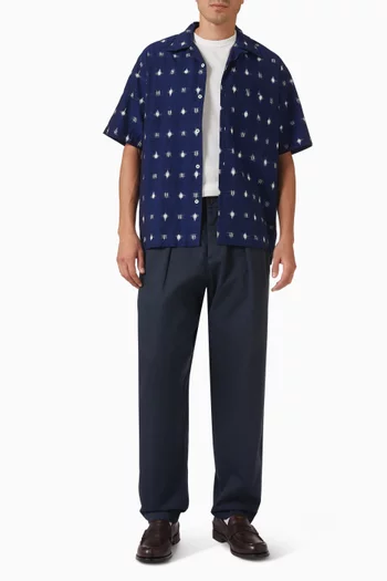Pleated Track Pants