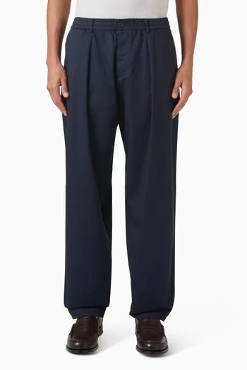 Pleated Track Pants