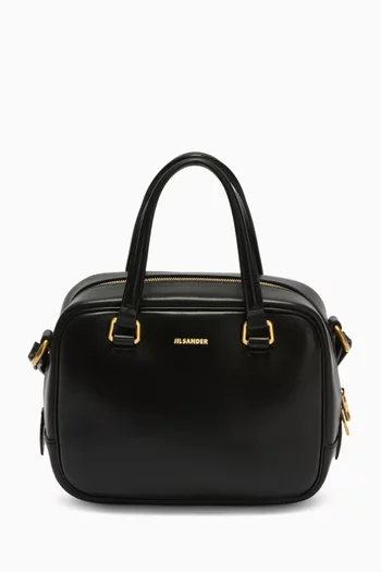 Small Vision Top-handle Bag in Leather