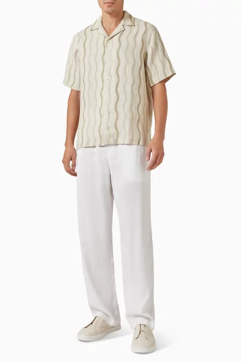 Luan Relaxed Trousers in Linen