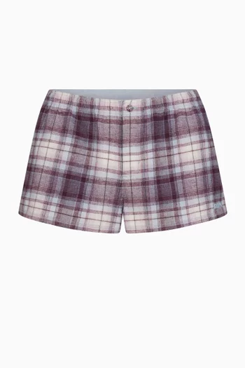 Flannel Sleep Cheeky Boxer