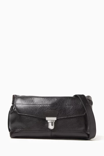 Small Gear Bag in Glossy Leather